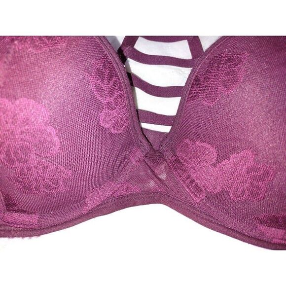 5/$25 32DD Pink Victoria's Secret Lined Perfect Coverage Bra RN54867 Padded - Picture 4 of 8